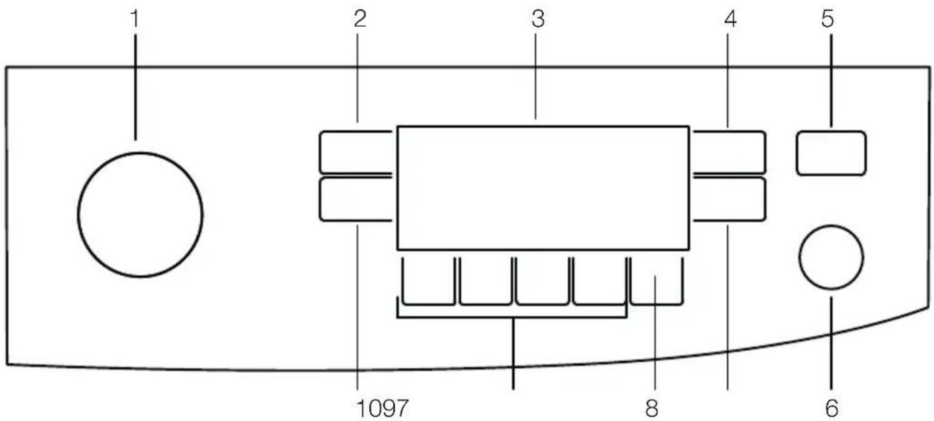 BLOMBERG WMF 8649 WZE60 - Bedieningspaneel - 1