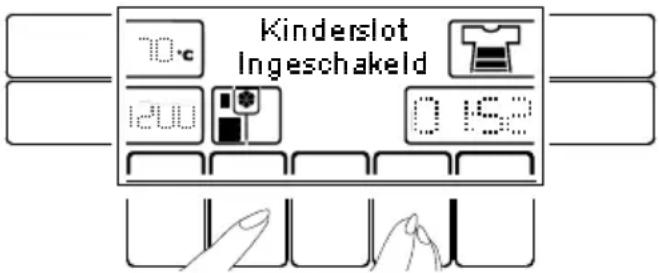 BLOMBERG WMF 8649 WZE60 - Om het Kinderslot te activeren: - 1