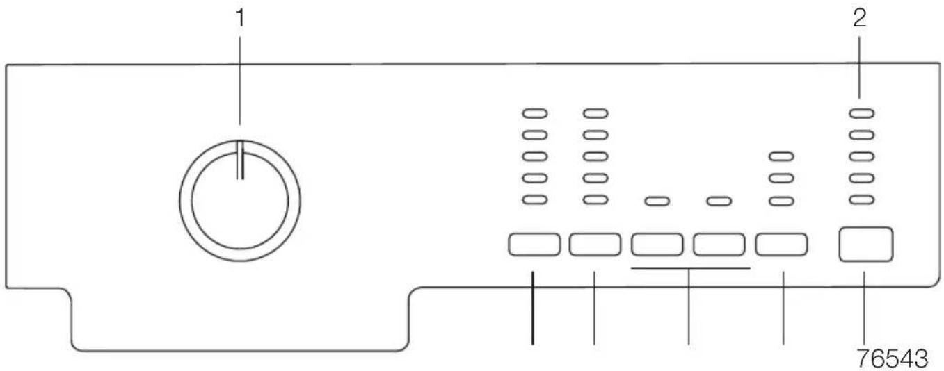 BLOMBERG WNF 6200 WE20 - Control panel - 1