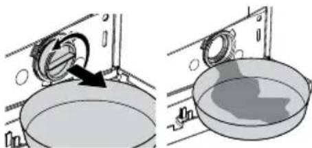 BLOMBERG WNF 8447 AE40 - Draining remaining water and cleaning the pump filter - 3