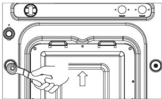 DAEWOO DWDL1221 - Removing transit bolts - 2