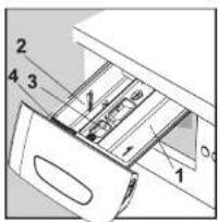 Edy W-212 - Bac-tiroir pour produits de lavage - 1