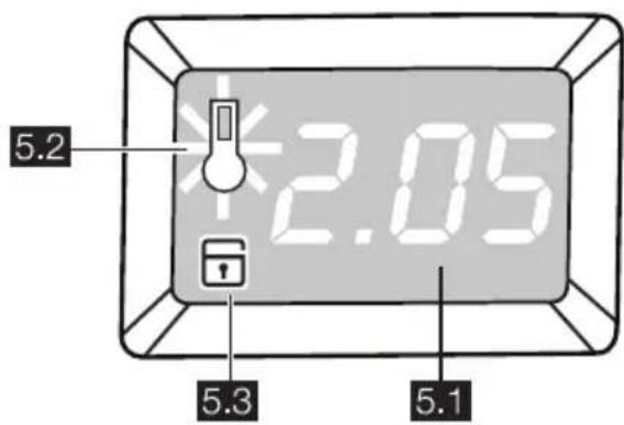 ELECTROLUX EWH147313W - AFFICHAGE - 1