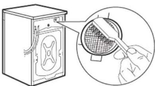 ELECTROLUX EWH147313W - DE WATERTOEVOERFILTERS SCHOONMAKEN - 2