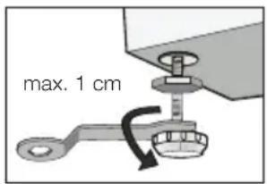 ETNA EWM126L - Choosing a suitable location - 1