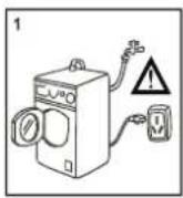 HAIER HW60-1482 - FREMDKÖRPERFALLE REINIGEN - 1