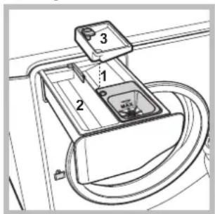 HOTPOINT Aqualtis AQ8F 492 U - Bag for quilts, curtains and delicate garments - 1