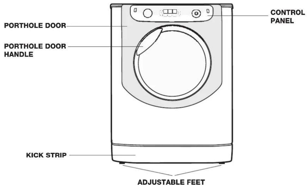 HOTPOINT Aqualtis AQ8F 492 U - Description of the machine - 2