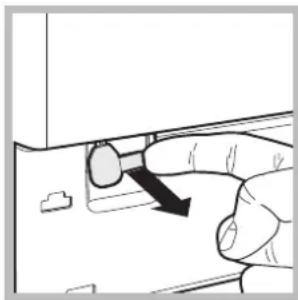 HOTPOINT Aqualtis AQLF9D 69 U - Manuelles Öffnen der Gerätetür - 2