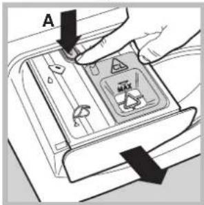 HOTPOINT Aqualtis AQLF9D 69 U - Detergent dispenser - 1