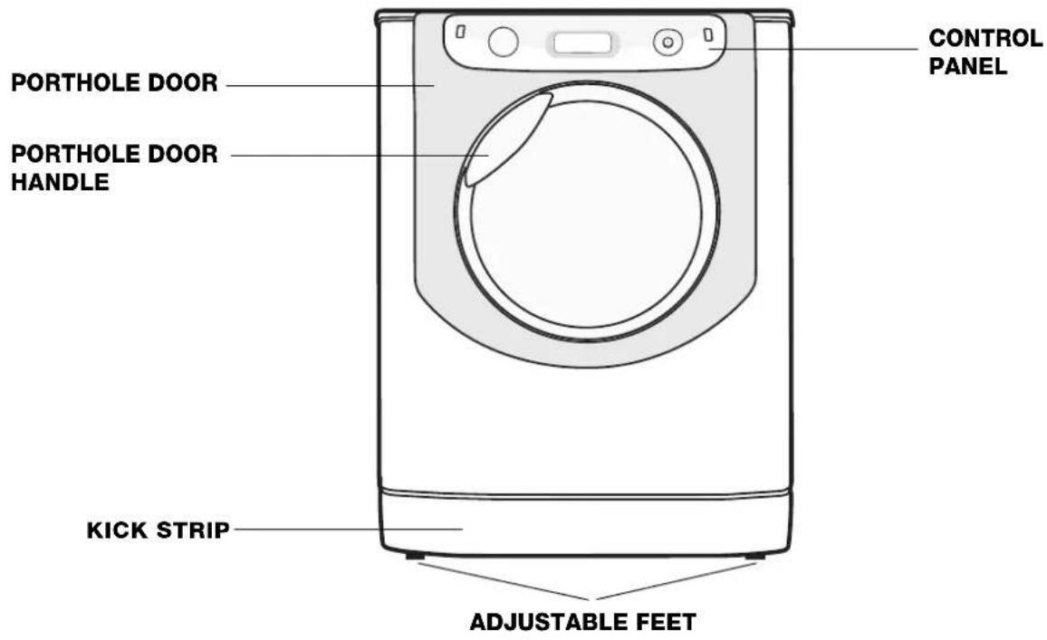 HOTPOINT Aqualtis AQLF9D 69 U - Description of the machine - 2