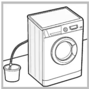 HOTPOINT ARGD 149 K - Opening the porthole door manually - 1