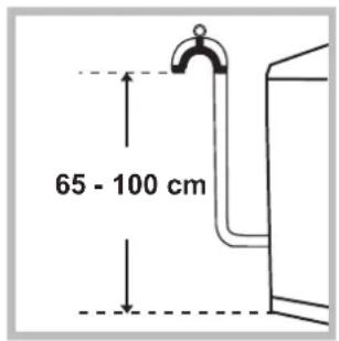 HOTPOINT ARTXD 149 - Connecting the water inlet hose - 3