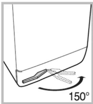 HOTPOINT ARTXD 149 - Putting your appliance in place and moving it. - 1