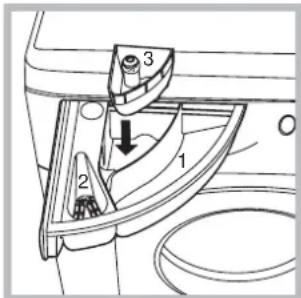 HOTPOINT Maxi ARXL 145 - Wasmiddelbakje - 1