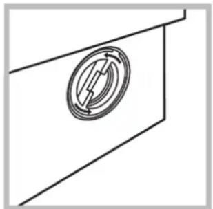 INDESIT WI 102 - Rengøring af pumpen - 2