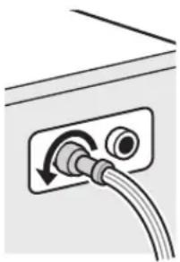 LG F1296NDA - Cleaning the Water Inlet Filter - 1