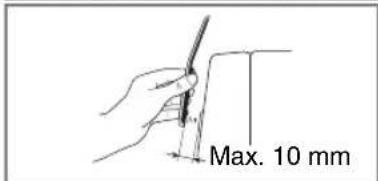 Max. 10 mm