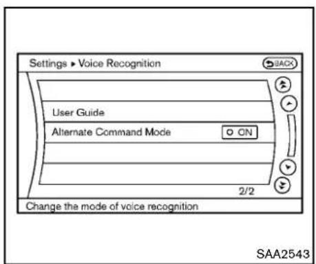 NISSAN 370Z Roadster (2012) - NISSANVOICERECOGNITIONAL-TERNATECOMMANDMODE - 2