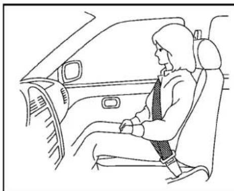 NISSAN 370Z Roadster (2012) - PRECAUTIONSONSEATBELT USAGE - 2
