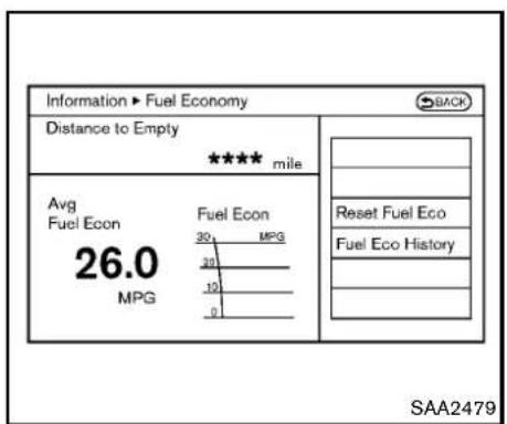 NISSAN 370Z Roadster (2012) - Vehicleinformationdisplay - 1