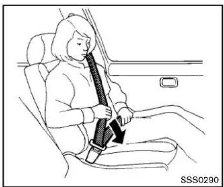 NISSAN 370Z Roadster (2012) - Fasteningtheseatbelts - 1