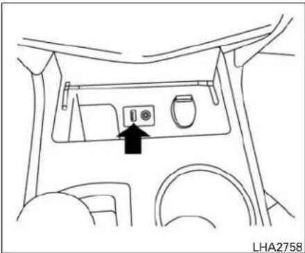NISSAN Altima (2014) - BoutonTUNE/FOLDER(syntonisation-dossier): - 1