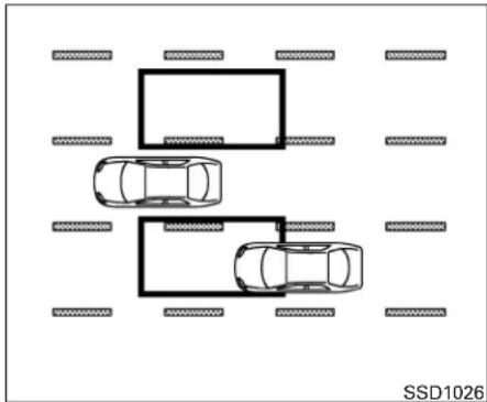 NISSAN Altima (2014) - SITUATIONSDECONDUITEDU SYSTÈMED'AVERTISSEMENT D'ANGLEMORT - 1