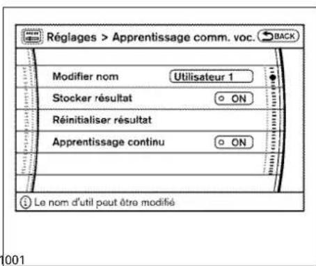 NISSAN Armada (2011) - FONCTIOND'APPRENTISSAGE DESCOMMANDESVOCALES - 5