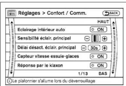NISSAN Armada (2011) - Fuseauhoraire: - 1