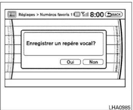 NISSAN Armada (2011) - PHONEBOOK(répertoire) - 1