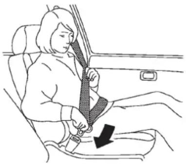NISSAN Leaf (2012) - Bouclagedesceinturesdese 'curité - 1
