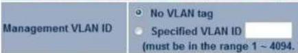 ENGENIUS ECB350 - Management VLAN Settings - 1