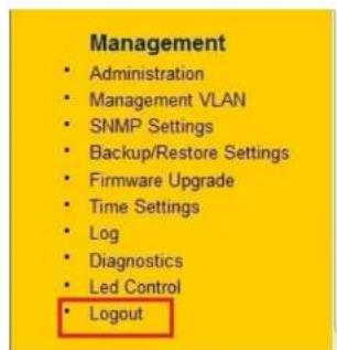 ENGENIUS ECB350 - Logout - 1