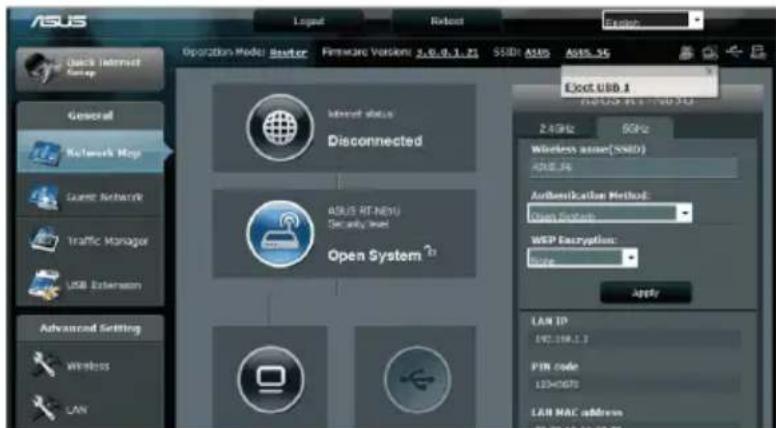 ASUS RT-N65U - REMARQUES : - 1