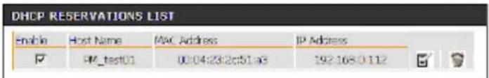 D-LINK DIR-850L - DHCP Reservations List - 4