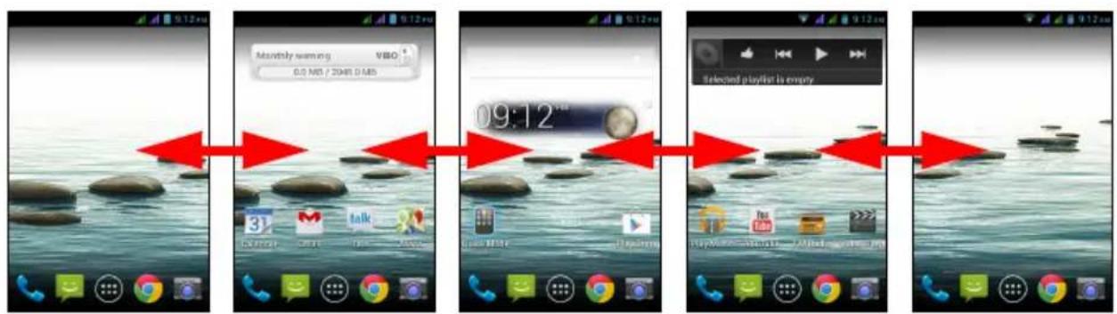 ACER Liquid Z3 Duo - L'écran d'accueil étendu - 1