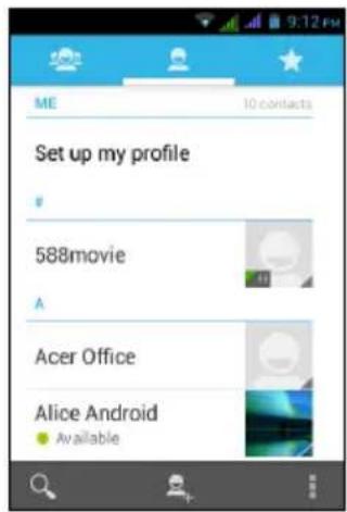 ACER Liquid Z3 Duo - Gérer vos contacts - 2