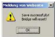 SOEHNLE Web Connect - Bridge Setting Interface - 1