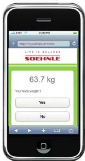 SOEHNLE Web Connect - Setting up the user account - 6