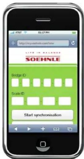 SOEHNLE Web Connect - Setting up the user account - 5