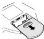 OMRON BF306 - Battery insertion and replacement - 1