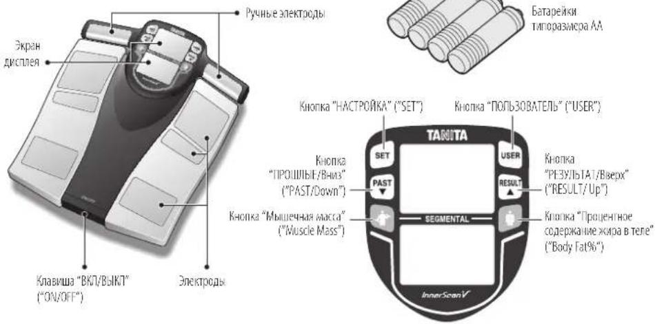 TANITA InnerScan V BC-545N - ХАРАКТЕРИСТИКИ И ФУНКЦИИ - 1