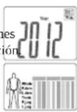 TANITA InnerScan V BC-545N - Ajuste del año - 1