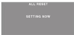 MARANTZ PD5050D - Resetting to the default values - 2