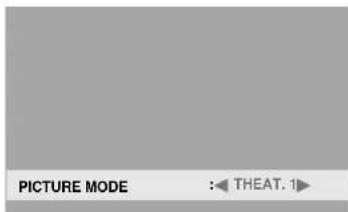 MARANTZ PD6140D - Setting the picture mode according to the brightness of the room - 2