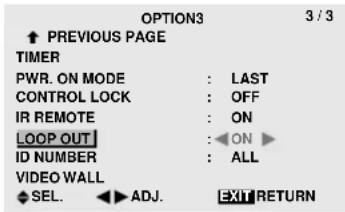 MARANTZ PD6140D - Loop Out setting - 1