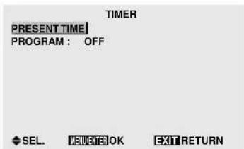 MARANTZ PD6140D - Using the timer - 1