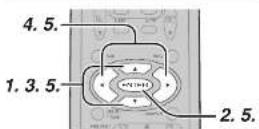 MARANTZ SR4600 - CH INPUT LEVEL - 2