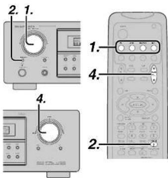 MARANTZ SR4600 - CH INPUT - 1